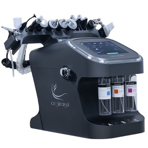 Appareil de beauté professionnel transfrontalier Black Pearl pour le visage : éliminateur de points noirs, peeling cutané, injection d'oxygène - Product Image 1