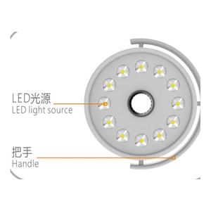 ऑपरेटिंग ओटी <span class=keywords><strong>Shadowless</strong></span> सर्जिकल ऑपरेटिंग का नेतृत्व किया प्रकाश एकल सिर पशु चिकित्सा दीवार घुड़सवार शल्य दीपक - Product Image 5