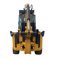 Chargeur sur pneus compact TOPONE TBL40-28 4x4 diesel, excavatrice et chargeuse-pelleteuse