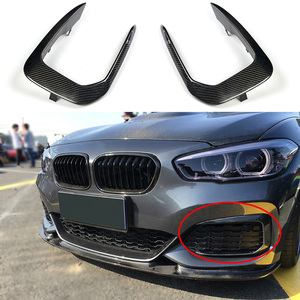 Ailettes pour pare-chocs avant, en Fiber de carbone, 1 paire, pour <span class=keywords><strong>BMW</strong></span> F20 <span class=keywords><strong>M140i</strong></span> 2016 — 2018 - Product Image 1
