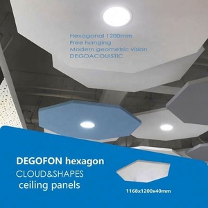 Panneaux de <span class=keywords><strong>plafond</strong></span> acoustiques en direct d'usine 4x4 pieds, le meilleur fournisseur de panneaux en fibre de verre imperméables, prix de gros, <span class=keywords><strong>suspension</strong></span> gratuite - Product Image 4