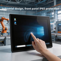 Panel PC Industrial Robusto de Acero Inoxidable para Montaje en Pared, para Entornos Hostiles y Uso en Exteriores, Stock-12.ª Generación Core I3/i5/i7 12