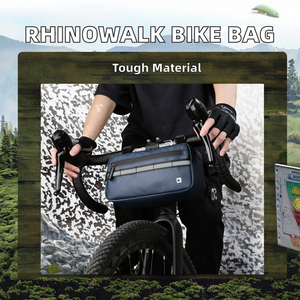 กระเป๋าติดแฮนด์จักรยาน <span class=keywords><strong>Rhinowalk</strong></span> รุ่น Professional สำหรับจักรยานเสือหมอบ กระเป๋าใส่ของด้านหน้าสำหรับปั่นจักรยาน กระเป๋าติดโครงจักรยานด้านหน้าสำหรับการขี่จักรยาน - Product Image 3