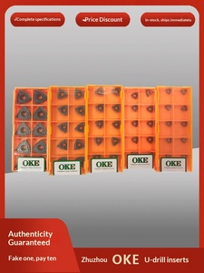Lama per Trapano Triangolare con Rivestimento PVD Zhuzhou <span class=keywords><strong>Okey</strong></span> for U WCMX06 WCMX08 Universale per Acciaio e Acciaio Inossidabile per Foratura e Lavorazioni di Precisione - Product Image 2