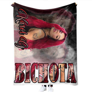 Nuevo diseño Sherpa cómodo franela polar personalizado <span class=keywords><strong>Karol</strong></span> <span class=keywords><strong>G</strong></span> cálido felpa acogedor hogar niña lanza mantas - Product Image 6