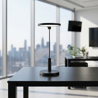 Lampe de bureau LED haute puissance, lumière de lecture pour la protection des yeux avec minuteur Pomodoro, CRI 95 élevé, lampe de table pliable à double bras pour le bureau