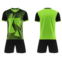 Direkt vom Lieferanten: Atmungsaktives Mesh-Fußballtrikot für Vereinsmannschaften, schnelltrocknend, antibakteriell, schweißabsorbierend, für Spiele und Wettkämpfe