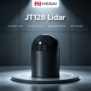 เฮไซ JT128 มินิ 360 ° x187 °   LiDAR แบบไฮเปอร์เฮมิสเฟียริก 3 มิติ สำหรับ AMR และหุ่นยนต์อุตสาหกรรม - Product Image 1