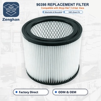 Filtre de remplacement pour aspirateur de type AA 90398 pour Shop-Vacs 9039800, accessoires lavables pour aspirateur humide et sec de 1 à 4 gallons