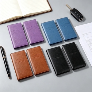 Libreta de Tarjetas de Conducir con Impresión Personalizada, Magnética, con Logotipo Láser UV, Regalos Promocionales para Concesionarios de Automóviles, Porta Tarjetas de Seguro - Product Image 1