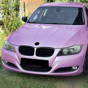 Bmw 3 Series E90 E91 Lci Front Grille Double Bar Black Abs Plastic Without Lights Bumper Modification - Product Image 2