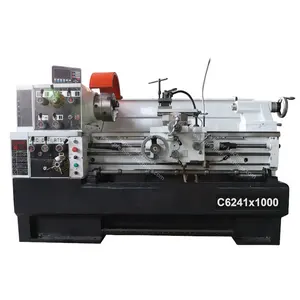 C6241 * 1000/1500/2000 hassas dişli kafası motor torna makinesi metal döner torna makinesi torno