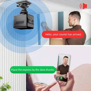 Mini caméra de sécurité professionnelle avec vision nocturne infrarouge pour la nounou et les soins aux bébés - Product Image 4