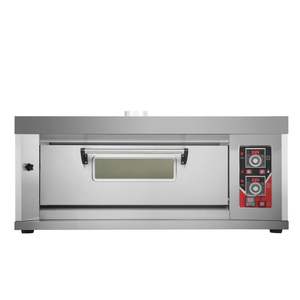 Oven Dek Gas Komersial Satu Tingkat 2 Loyang untuk Peralatan Mesin Roti Toko Roti - Product Image 5