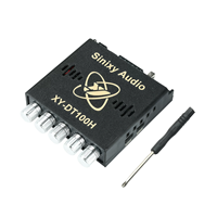 Carte d'amplification numérique XY-DT100H, module de subwoofer 2.1 canaux, DC12-24V, prise en charge de l'application