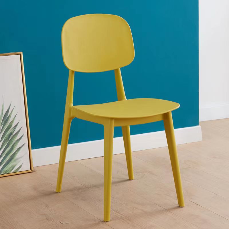 Customized Modern Design Large Backrest Plastic Chairs Wholesale High
