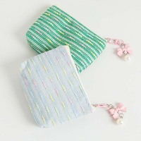 Porte-monnaie simple pour femmes, rangement portable de bureau, fermeture éclair, petits portefeuilles, trousse de maquillage scintillante, pochette à rouge à lèvres