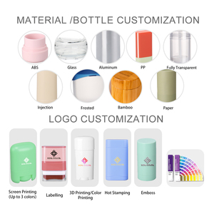 Eco Friendly Twist up Desodorante Protector Solar Stick Tubo Envase cosmético Perfume de plástico Cuidado DE LA PIEL Embalaje <span class=keywords><strong>Antitranspirante</strong></span> Stick - Product Image 6