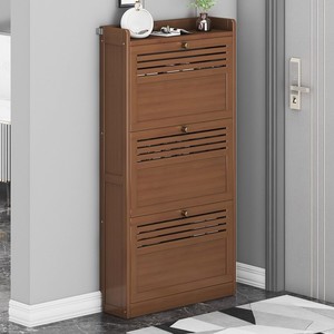 Flip-top <b>shoe</b> cabinet for entryway, large-capacity home <b>shoe</b> rack, simple <b>storage</b> for entryway and foyer, <b>space</b>-<b>saving</b> design. - Product Image 2