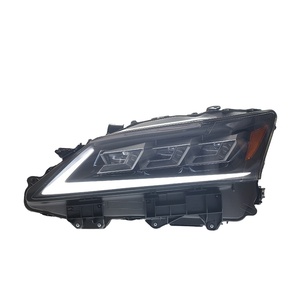 Conjunto de Faros Delanteros LED Modificados de 12V 50W para GS 12-14, Lente LED con Luz Diurna y Señal de Giro Dinámica, Conversión LED de Alta Potencia - Product Image 1