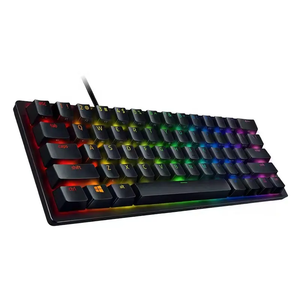 El más vendido R <span class=keywords><strong>Azer</strong></span> Huntsman Mini Merc ur Teclado con cable 61 teclas RGB Teclado óptico para juegos Teclado para juegos con cable - Product Image 1
