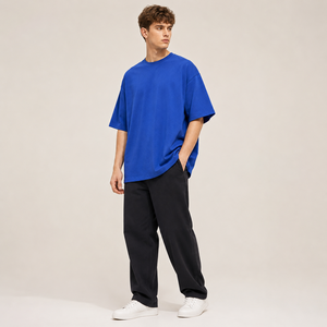 Fabricant de Conception Personnalisée OEM ODM, Impression en Gros de T-shirts Amples pour Hommes en Coton de 230 Grammes, Qualité Premium - Product Image 3
