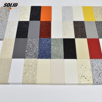100% feuille de surface solide en acrylique pour comptoir