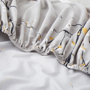 Lenzuolo con angoli King stampato Nantong 3 pezzi 100% cotone - Product Image 3
