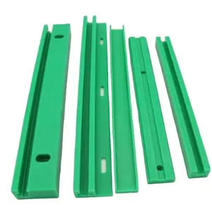 Uhmwpe rail de guidage uhmwpe guide bandes uhmwpe chaîne coulissante guide