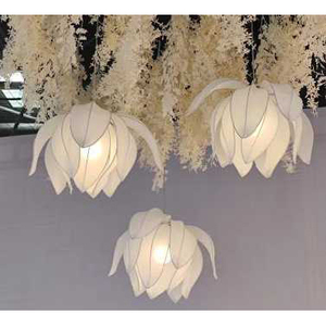 LT250011-3 nóng bán trang trí đám cưới dẫn hoa mẫu đơn hoa đèn pha lê centerpieces hoa đèn cho đám cưới - Product Image 5