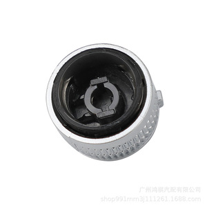 Bouton de réglage du rétroviseur Audi 8KD959565A, argenté, à gradation manuelle, interrupteur de commande du rétroviseur intérieur de voiture, diamètre 1,9 cm - Product Image 2