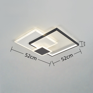Moderno nordico di lusso LED plafoniera per l'home Office semplice e creativo studio e soggiorno di illuminazione per la camera da letto principale - Product Image 2