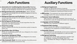 मोटर वाहन प्रशीतन X-431 लिए ईस प्रमाणित गठबंधन स्वचालित एसी रिकवरी मशीन लॉन्च - Product Image 4
