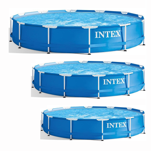 Piscine hors sol rectangulaire <span class=keywords><strong>Intex</strong></span> 28202 durable 3,05 m * 76 cm pour jardin, en PVC, pour enfants - Product Image 1