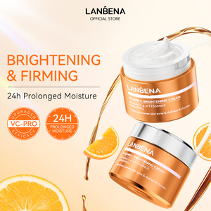 Lanbena جديد كريم فيتامين C OEM للعناية بالبشرة والوجه وصول البقع الداكنة وغسول - Product Image 2