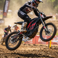 Pièces de vélo électrique en aluminium CNC personnalisées, composants de mise à niveau de motocross électrique haute précision
