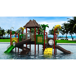 Manèges aquatiques amusants pour la maison, l'école et les parcs aquatiques extérieurs - Toboggans excitants, jeux aquatiques - Toboggans en <span class=keywords><strong>acier</strong></span> colorés pour enfants, garantie 1 an - Product Image 4