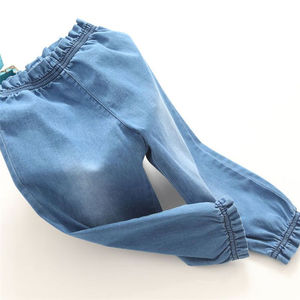 Proveedores de Ropa de Tailandia, Jeans Modernos de Tallas Grandes para Niñas, Mercado de Jeans para Niños - Product Image 5