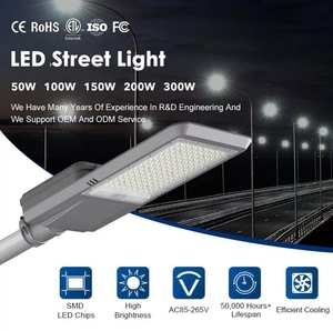 Outdoor Waterproof LED <strong>Street</strong> Lamp 50W 100W 150W 200W Courtyard Villa <strong>Street</strong> <strong>Lighting</strong> Energy-saving LED Fixtures - Product Image 6