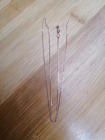 Au750 bijoux fins forme d'aiguille 18K or véritable Chopin collier sétaire chaîne en or massif pour les femmes bijoux de longueur réglable