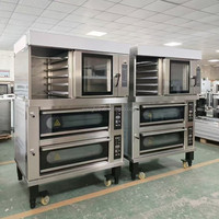 Four à pâtisserie industriel électrique et à gaz, modèle commercial automatique pour restaurants, idéal pour la cuisson du pain, des gâteaux et des pizzas - Offre spéciale