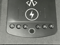 Coffre-fort de chevet pour arme de poing avec chargeur sans fil, écran LED, alarme programmable, clavier tactile avec braille, empreinte digitale biométrique, ODM