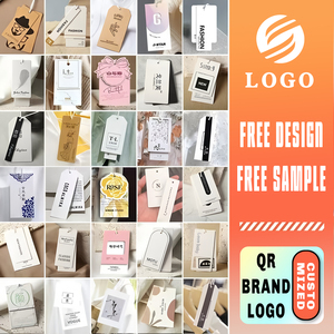Etiquetas Colgantes Personalizadas de Lujo para Ropa, Etiqueta de Marca con Logotipo Impreso, Etiqueta de Papel con Cordón - Product Image 2
