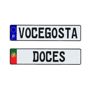Wholesale Fashion Custom Aluminum European Reflective Belgium Car Licence Plate - Product Image 5