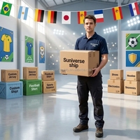 Agent DDP rapide Chine-Royaume-Uni : Fret aérien et express, personnalisation de maillots de football, vêtements de football, marchandises électriques, livraison à domicile, assurance.