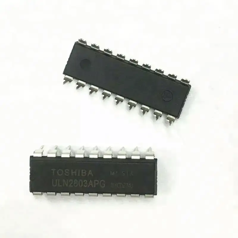 Stok elektronik Chip IC sirkuit terintegrasi ULN2003AN asli baru