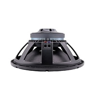 Subwoofer professionnel de 18 pouces 2400W 8 Ohm pour scène audio, avec boîtier métallique et bobinage en cuivre, OEM