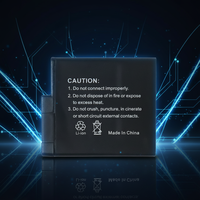 Batterie au lithium rechargeable en plastique noir de haute qualité AHDBT-501 1220mAh 5V avec garantie de 12 mois pour Hero 6/5