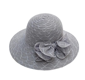 Hermoso y Elegante Sombrero de Fiesta, Sombrero de Organza Flexible, Sombrero de Moda para Iglesia, Boda, Sombreros Hechos a Mano para Damas, Adultos y Niños - Product Image 3