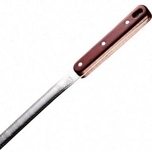 Ensemble d'ustensiles de cuisine 9 pièces en acier inoxydable avec passoire décorative gravée à long manche, compatible lave-vaisselle, pour soupes - Product Image 5